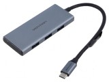 Hub USB USB 3.0 gri 7 porturi 0,15m nichelat