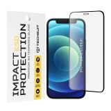 Folie sticla iPhone 12 mini Asteroid GSM ESD Glass, negru
