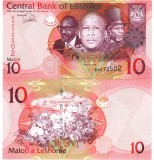 Lesotho 10 Maloti 2013 P-21b UNC