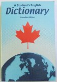 A STUDENT&#039;S ENGLISH DICTIONARY - CANADIAN EDITION, 2007