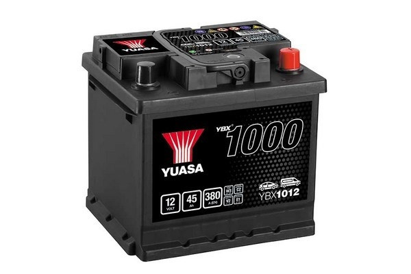 Baterie Yuasa 12V 45AH/380A YBX1000 CACA (R+ Standard) 207x175x190 B13 (pornire)