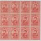 RO-222-ROMANIA 1908-Lp 66h-Uzuale GRAVATE-2 lei bloc de 12 timbre nestampilate