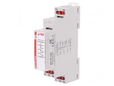 Releu monostabil DPDT 8A 24V foto