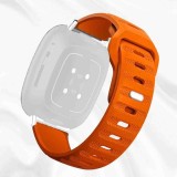 Curea silicon, compatibila Garmin Vivoactive 3, telescoape QR, Citrus Grip