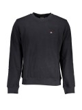 Cumpara ieftin Napapijri Bluza BALIS CREW barbati, cu mini logo brodat, Regular fit, Negru, S