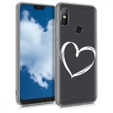 Cumpara ieftin Husa pentru Xiaomi Mi A2 Lite / Redmi 6 Pro, Silicon, Alb, 46064.02, Carcasa