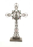 Cruce&quot;Maria trandafirilor&quot;din fonta antichizata TX-51A