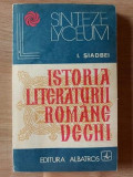 Istoria literaturii romane vechi I.Siadbei