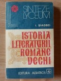 Istoria literaturii romane vechi I.Siadbei