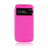 Husa Flip S-View Roz Samsung Galaxy Ace 3 S7270 Premium