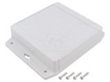 Carcasă universală cu lame de fixare 140x141x37mm