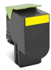 Consumabil Lexmark Consumabil 802SY Yellow Standard Yield Return Program Toner Cartridge foto