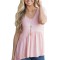 BL905-5 Tricou casual usor evazat in partea inferioara