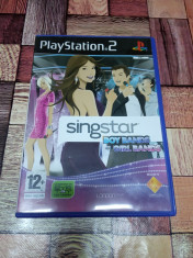 SingStar Boy Bands vs Girl Bands - Joc Original PS2 foto