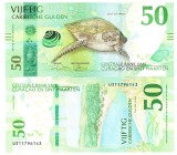 Cura&ccedil;ao &amp; St. Maarten 50 Gulden Emitere 31.03.2025 P-3 UNC