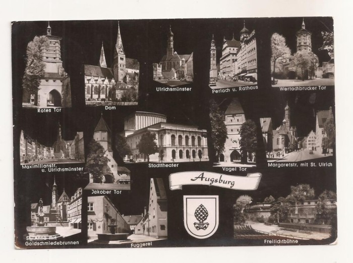FA85 -Carte Postala- GERMANIA - Augsburg, circulata