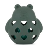 Petite&amp;Mars Bear Basil 0m+ jucărie zornăitoare Misty Green 1 buc