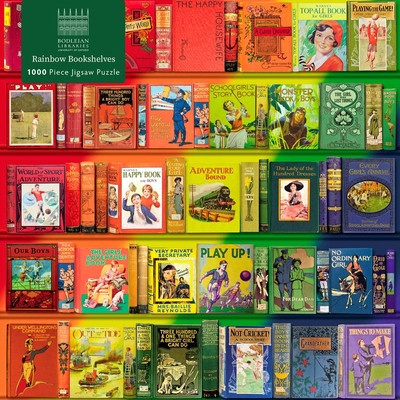 Adult Jigsaw Puzzle Bodleian Libraries: Rainbow Bookshelves: 1000-Piece Jigsaw Puzzles foto