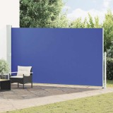 vidaXL Copertină laterală retractabilă de terasă, albastru, 200x500 cm 313421