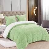 Cumpara ieftin Pilota Cocolino Groasa cu Blanita Pouffy V10 Verde deschis, 4.5kg, 200x230