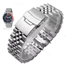 Br??ar? Jubilee Compatibil? Seiko SKX009 &ndash; 20 mm &ndash; O?el Inoxidabil 316L &ndash; Capete Curbate