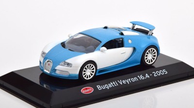 Macheta Bugatti Veyron 16.4 2005 - IXO/Altaya 1/43 foto