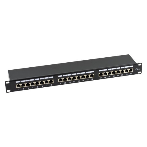 Patch Panel 1U, FTP cat6, 24 porturi RJ45 - ASYTECH Networking ASY-PP-FTP6-24