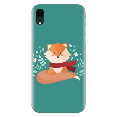 Husa silicon pentru Apple Iphone XR, Winter Fox foto