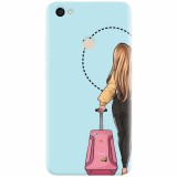 Husa silicon pentru Xiaomi Redmi Note 5A, Travel Girl