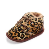 Ghetute imblanite pentru fetite - Leopard (Marime Disponibila: 0-3 luni)