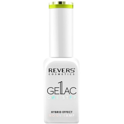 Lac de unghii Gellac 1 Step, Hybrid Effect, Non UV, Revers, 56 Galben Neon, 10 ml foto