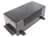 Carcasă ABS neagră pentru alimentator 112x222x72mm