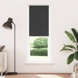 VidaXL Jaluzea cu role opace negru 70x210 cm lățime material 65,7 cm