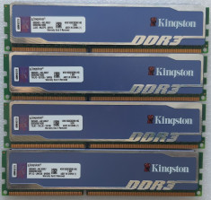 Kit memorii 4X4 (16)GB DDR3 1600 Mhz Kingston HyperX foto