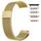 Curea metalica compatibila Apple Watch 10, 46mm, Milanese Loop, Auriu