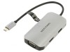 Stație de andocare USB 3.0 negru aluminiu 100W, Vention