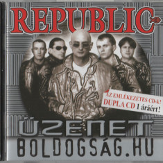 Cd audio Republic Uzenet boldogsag 2 CD EMI Universal Music 2007 sigilat