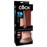 Dildo Clasic Cu Testicule King Cock, 20 Cm