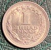 1 DINAR YUGOSLAVIA 1968 /MONEDA Cu-Ni/ 3,8 grame, 21,8 mm./PIESA DIN POZE, P, Europa