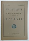BULETINUL SOCIETATII ACADEMICE DE TURISM ROMANIA, ANUL IV, No. 11, 1930