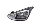 Far HYUNDAI I10 (BA), 01.2014-, partea stanga, TYC, tip bec H4+H7+PY21W+W5W; electric; cu motor; halogen; cu lumina pentru viraje statica