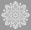 Sablon 290x290x0.7mm, Mandala Flower, Refolosibil MX70002