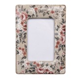 Cumpara ieftin Rama foto masa, perete ceramica multicolora 13x2x18 cm / 9x13 cm