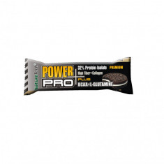 Baton energizant Power Pro Plus 32% proteina, BCAA si L-Glutamina, cookies si