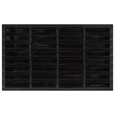 Covoras de usa dreptunghiular, 45x75 cm, cauciuc/nuca cocos foto