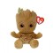 Plus Ty 15cm Beanie Babies Soft Marvel Groot