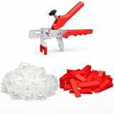 Sistem PRO nivelare placi ceramice, cleste, 500 cleme 1 mm,100 pene