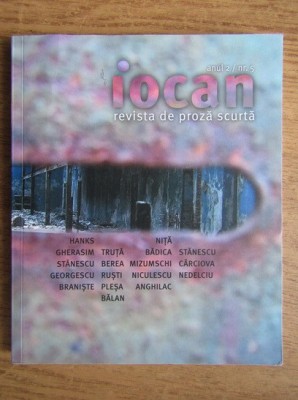 Iocan. Revista de proza scurta, anul 2, nr. 5 foto