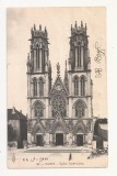 FV1 -Carte Postala - FRANTA - Nancy, Eglise Saint-Leon, circulata 1903