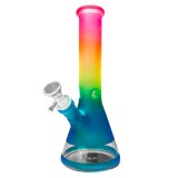Bong sticla, Black Sheep, Rainbow Gradient Albastru, 25cm